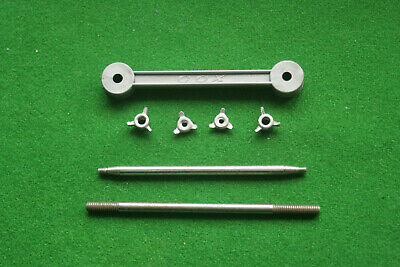 Slotcars66 Cox 67mm tapered axle and knock-offs - 